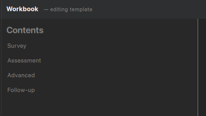 Metrics Screen