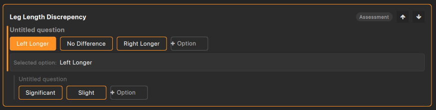 Metrics Screen